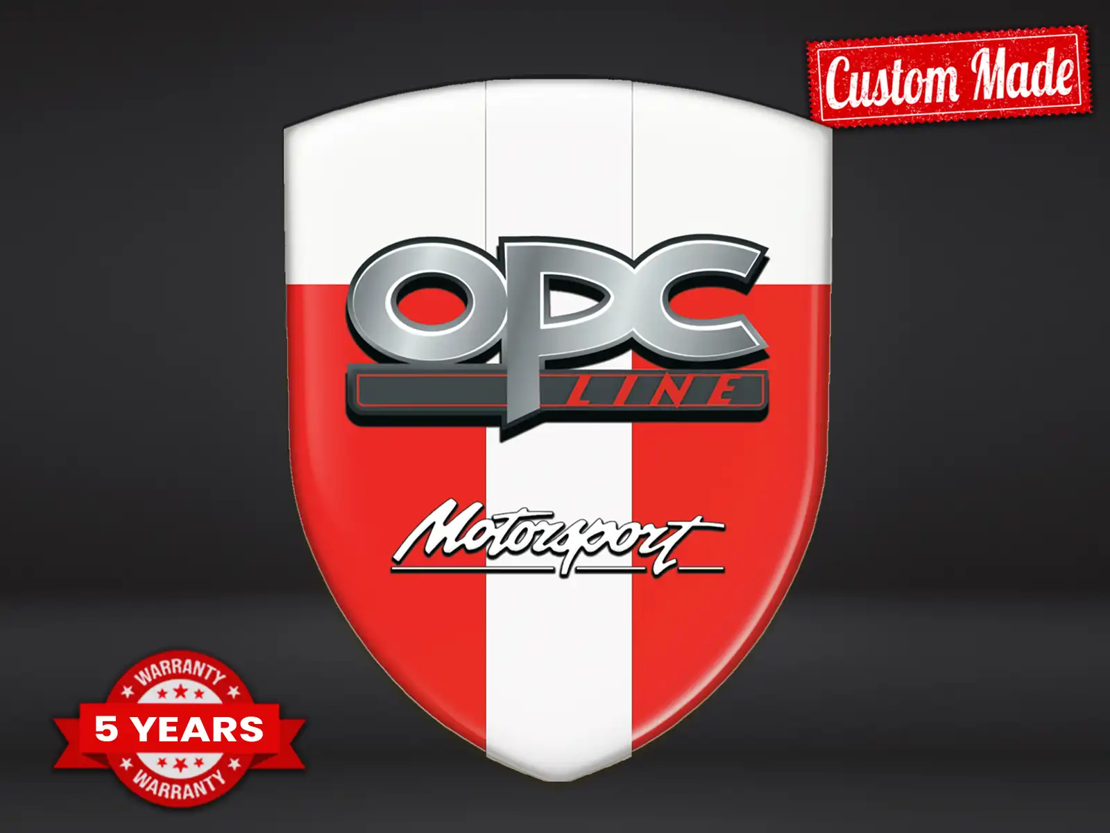 OPC Stoßsticker Maßgefertigt Limitiert Edition Robust